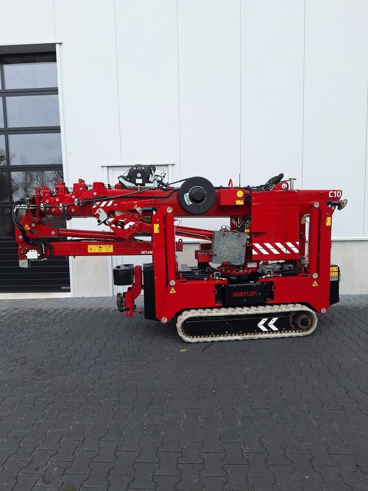 Hoeflon C10 Compact Kraan te koop, Zakelijke goederen, Machines en Bouw | Kranen en Graafmachines, Kraan, Ophalen
