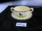 Soepkoppen en schotels Kip Haan servies, Huis en Inrichting, Keuken | Servies, Info@detagrijn.com, Overige materialen, Overige typen