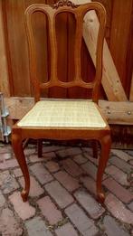 houten stoeltje queen Ann style, Huis en Inrichting, Ophalen, Gebruikt, Bruin, Queen Ann