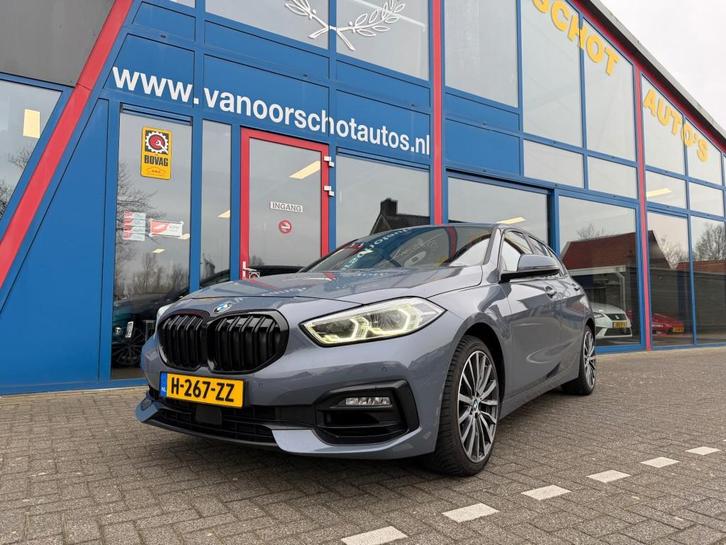 Bmw 1-SERIE 118I 140pk Automaat Panodak Navi Camera Leer Led, Auto's, BMW, Bedrijf, 1-Serie, ABS, Airbags, Bluetooth, Boordcomputer