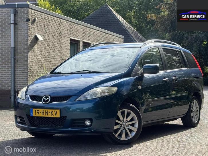 Mazda 5 1.8 Executive 7PERSOONS/NAP/1e EIG/APK, Auto's, Mazda, Bedrijf, Te koop, ABS, Airbags, Airconditioning, Alarm, Bluetooth