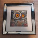 Diamond Painting Uil in Spiegelrand Lijst, Ophalen, Minder dan 50 cm, Schilderij, Minder dan 50 cm