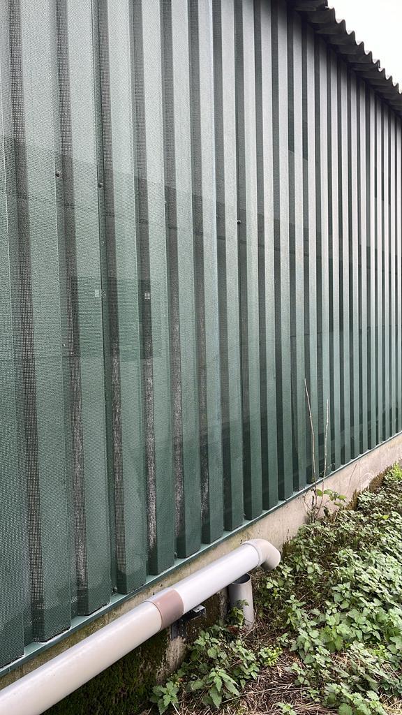 Geperforeerde damwand panelen, Zakelijke goederen, Agrarisch | Agrarisch Onroerend goed, Pluimveebedrijf, Ophalen of Verzenden