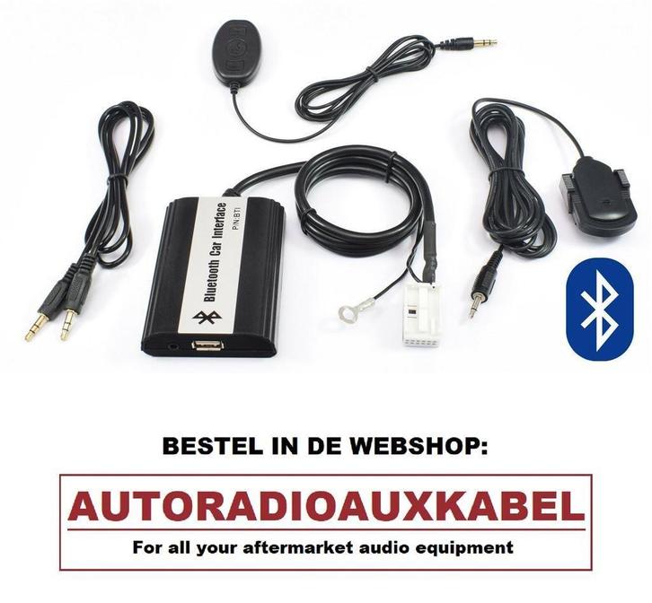 Vw 12pin Bluetooth Usb Carkit Golf Passat Rcd Mfd Rns T5, Auto diversen, Auto-accessoires, Nieuw, Ophalen of Verzenden
