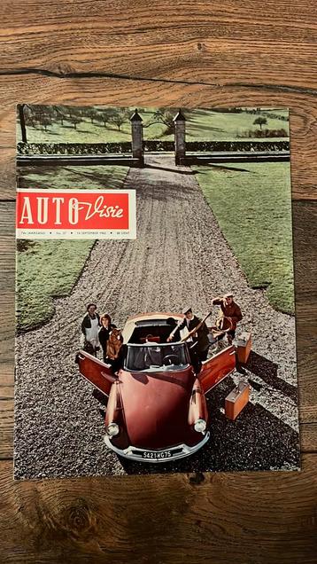 AutoVisie 1962: Ford Taunus 12 M, Porsche Carrera beschikbaar voor biedingen