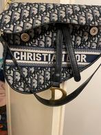 Christian Dior Saddle Bag - Oblique Blauw, Sieraden, Tassen en Uiterlijk, Tassen | Damestassen, Ophalen of Verzenden, Zo goed als nieuw