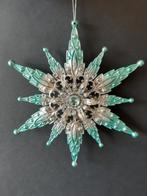 Puntige turquoise ster 2 kerstornament Kurt S. Adler, Diversen, Kerst, Verzenden, Nieuw