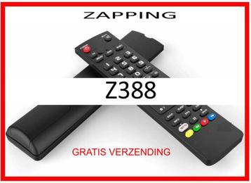 Vervangende afstandsbediening voor de Z388 van ZAPPING.