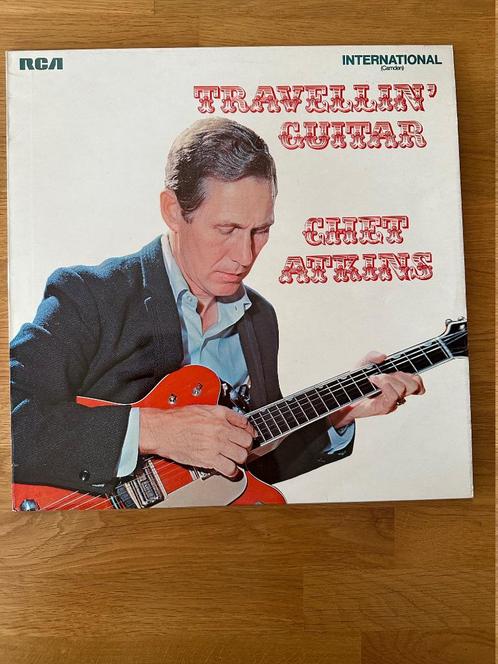 LP Chet Atkins - Travellin' guitar, Cd's en Dvd's, Vinyl | Country en Western, Zo goed als nieuw, 12 inch, Ophalen