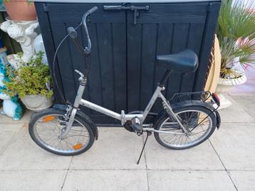 Vouwfiets  met terugtraprem en 1 handrem,20 inch 85 euro beschikbaar voor biedingen