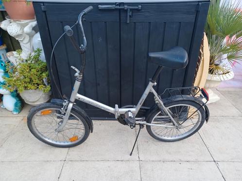 Vouwfiets  met terugtraprem en 1 handrem,20 inch 85 euro, Fietsen en Brommers, Fietsen | Vouwfietsen, Gebruikt, Overige merken