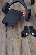 Kidenwagen stokke, Kinderen en Baby's, Kinderwagens en Combinaties, Verstelbare duwstang, Zo goed als nieuw, Ophalen, Kinderwagen
