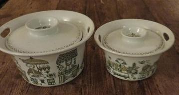 2x Figgjo Flint Market/ Scandinavisch groen servies beschikbaar voor biedingen