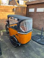 Cangoo Buckle - elektrische bakfiets, Fietsen en Brommers, Fietsen | Bakfietsen, 4 kinderen of meer, Gebruikt, Huif, Ophalen
