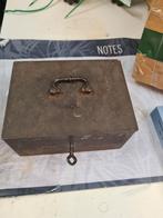 Vintage Beaumont Stalen Geldkist/Kluisje, Antiek en Kunst, Ophalen of Verzenden