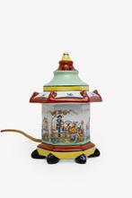 Elka GDR vintage porseleinen parfumlamp pagode, Ophalen, Overige materialen, Gebruikt, Info@froufrous.nl