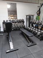 Watson freeweight set dumbbells, barbells, plates, benches, Ophalen, Zo goed als nieuw, Benen, Dumbbell