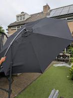 Zweefparasol zwart, Ophalen, Kantelbaar, 2 tot 3 meter, Zweefparasol