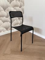 Stoel, Ophalen, Kunststof, Zwart, Zo goed als nieuw