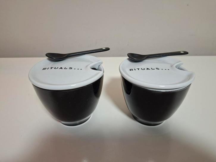 Rituals handmade mokken, Huis en Inrichting, Keuken | Servies, Zo goed als nieuw, Kop(pen) en/of Schotel(s), Overige stijlen, Aardewerk