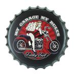 Metalen bottlecaps - Wanddecoratie - Woondecoratie, Huis en Inrichting, Woonaccessoires | Wanddecoraties, Kouwehoek 1b, Cave & Garden