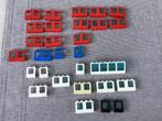 Lego: Partijtje ramen in paneel in div. kleuren en formaten., Ophalen of Verzenden, Gebruikt, Lego