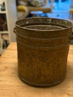 Vintage metalen emmer, Ophalen of Verzenden