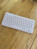 Toetsenbord roze logitech K380, Computers en Software, Toetsenborden, Ophalen of Verzenden, Nieuw