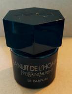 YSL La nuit de l'homme Le Parfum. Fles van 60 ml - 3/4 vol, Ophalen of Verzenden, Nieuw, Gehele gezicht