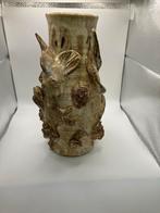 Keramische vaas met octopus en vis decoratie, Ophalen