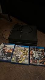 Playstation 4, Spelcomputers en Games, Spelcomputers | Sony PlayStation 4, Ophalen, Gebruikt, Met 2 controllers