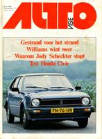 Autovisie test Honda Civic Juli 1980, Ophalen of Verzenden, Gelezen, Honda