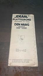 Plattegrond den haag oud ideaal, Boeken, Atlassen en Landkaarten, Gelezen, Ophalen of Verzenden, Landkaart, 1800 tot 2000