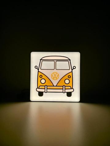 Volkswagenbusje T1 • Retro Lightbox •  VW Bus Nachtlampje beschikbaar voor biedingen