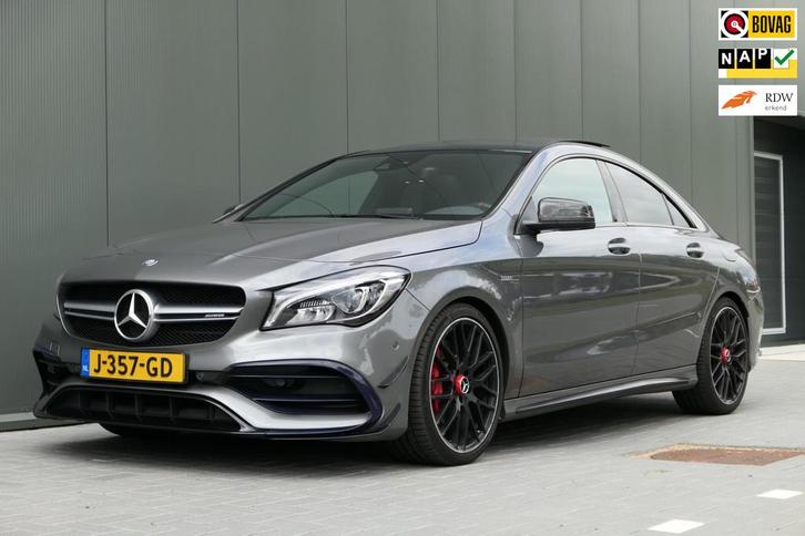 Mercedes-Benz CLA-klasse AMG 45 4MATIC Ambition Pano Perform, Auto's, Mercedes-Benz, Bedrijf, Te koop, CLA, 4x4, ABS, Achteruitrijcamera