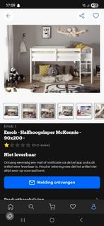 Hoogslaper met matras - z.g.a.n., Ophalen of Verzenden