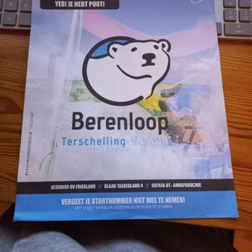 Berenloop marathon ticket beschikbaar voor biedingen