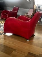 aangeboden Montis fauteuils Loge, Huis en Inrichting, Ophalen, Gebruikt, 50 tot 75 cm, Leer