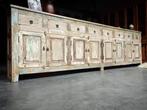 XXL breed Dressoir | 325cm | Oosterse #2050, Metaal, Gebruikt, Ophalen of Verzenden, 200 cm of meer