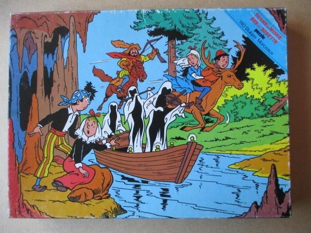 adv10285 suske en wiske puzzel 5, Ophalen, Suske en Wiske, Gebruikt, Boek of Spel