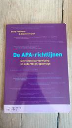 Petra Poelmans - De APA-richtlijnen, Ophalen of Verzenden, Zo goed als nieuw, Petra Poelmans; Olav Severijnen