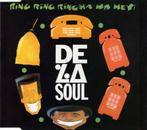 De La Soul ‎– Ring Ring Ring (Ha Ha Hey) Cd Maxi 1991, 1985 tot 2000, Gebruikt, Ophalen of Verzenden