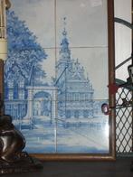 50% Korting Oude handbeschilderde tegels 13x13cm "De Evenaar, Ophalen