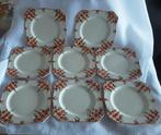 SOHO WARE SOHO  Pottery bordjes 8 stuks, Antiek en Kunst, Antiek | Servies los, Ophalen of Verzenden