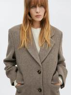 Mango Selection wollen jas, Ophalen of Verzenden, Gedragen, Maat 38/40 (M), Bruin