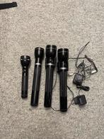 Maglite zaklampen met opladers, Ophalen of Verzenden, Gebruikt, Minder dan 50 watt, Lamp