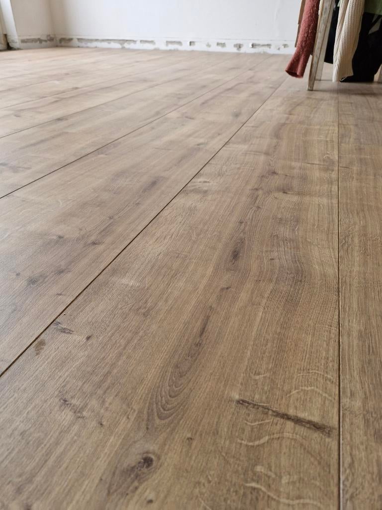 Hoomline Royal Annapurna laminaatvloer Eiken + ondervloer, Ophalen, Zo goed als nieuw, Laminaat