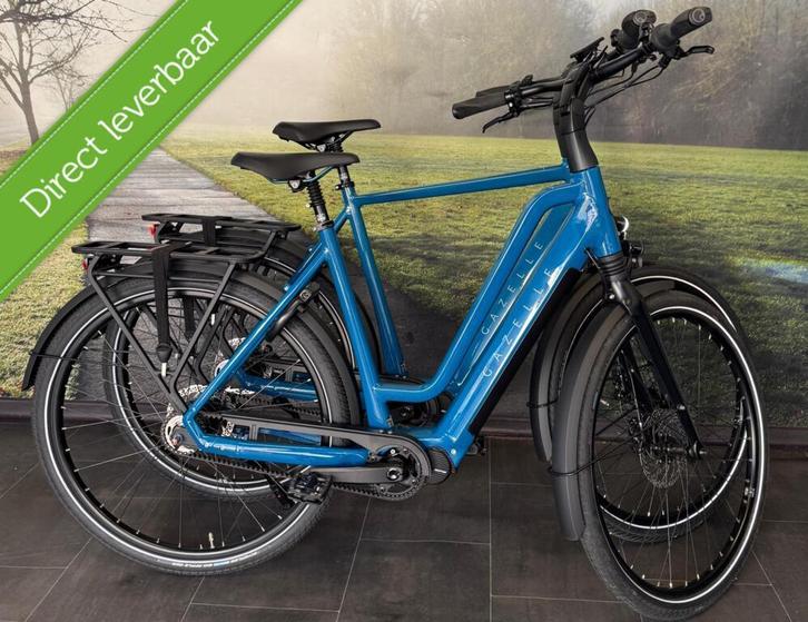 SET Gazelle Chamonix C5 NIEUWE Electrische fietsen - RIEM, Fietsen en Brommers, Elektrische fietsen, Nieuw, Gazelle, 55 tot 59 cm