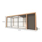 Voliere aluminium Noor | model 2, Ophalen of Verzenden, Nieuw, Aluminium, Volière