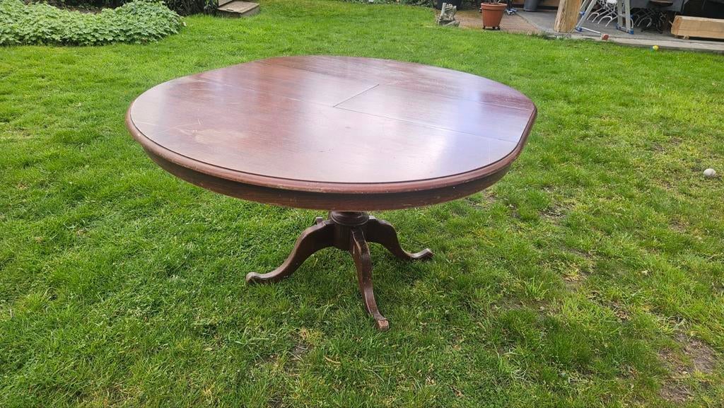 Oude uitschuifbare eettafel - Klassiek design, Antiek en Kunst, Antiek | Meubels | Tafels, Ophalen